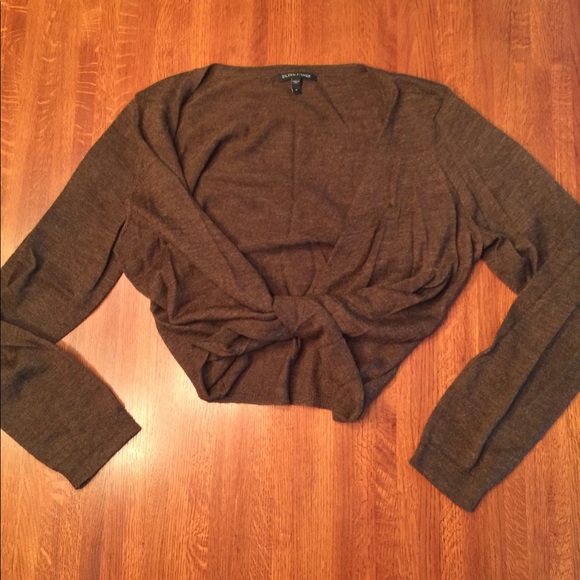 Eileen Fisher Sweaters - Eileen Fisher Olive Royal Alpaca Crop Sweater, M